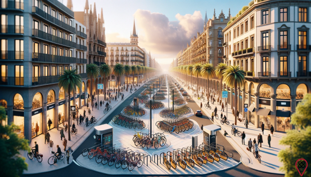 Barcelona y Copenhague: Líderes en Bicicletas y Movilidad Sostenible