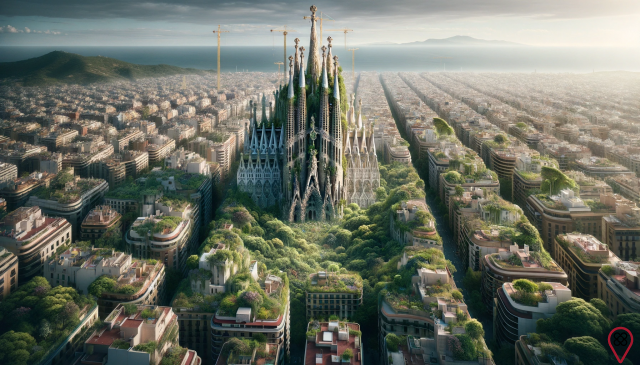 Cómo Sería Barcelona Si... la Ciudad Se Convirtiera en un Bosque Urbano Gigante