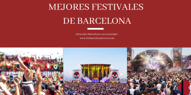 Mejores festivales de Barcelona